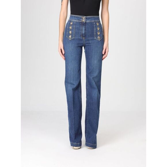 ELISABETTA FRANCHI Denim - Elisabetta Franchi Jeans Woman Blue